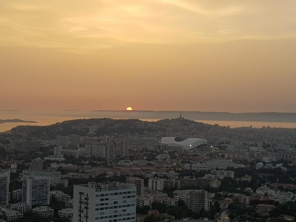 Superbe Appartement 2 Chambres Avec Vue Sur La Mer Et La Montagne Marsiglia Esterno foto